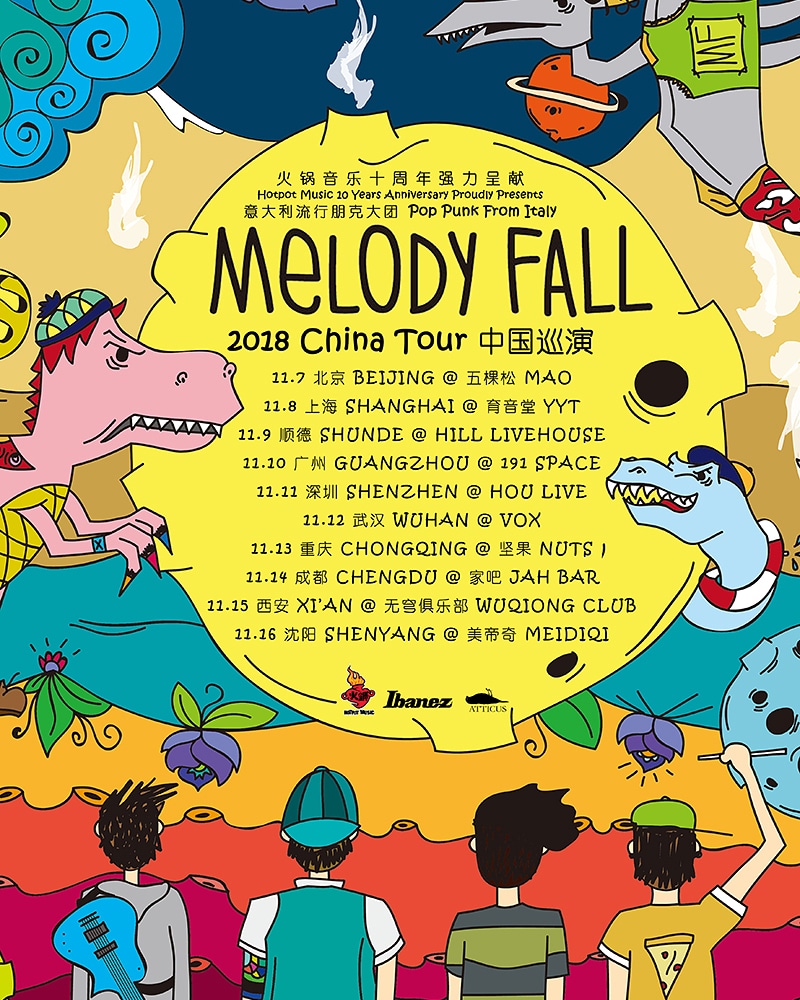 Tour Cinese per i nostri MELODY FALL!!